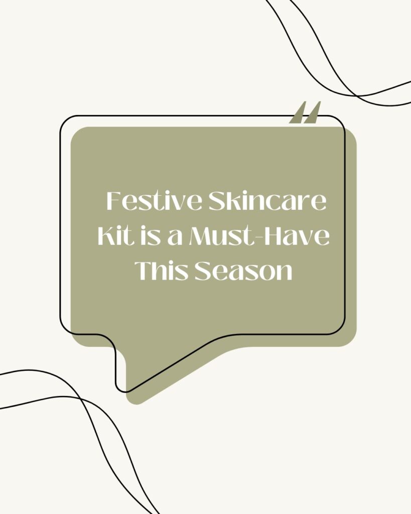 festive skincare
